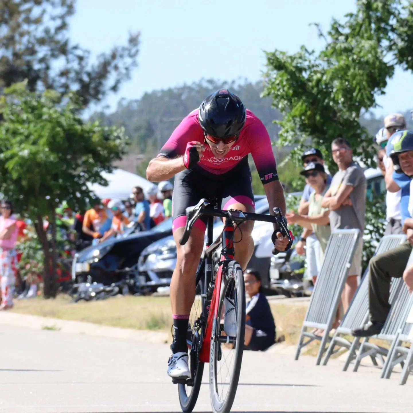 A Lopes Performance rider in a time trial